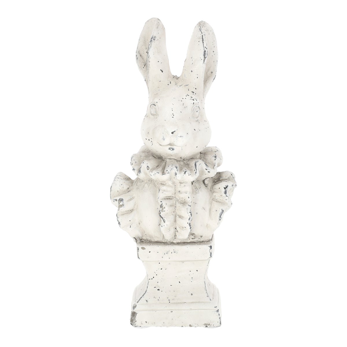 Beeld buste konijn vrouw 24 cm cement Beeld buste konijn vrouw 24 cm cement