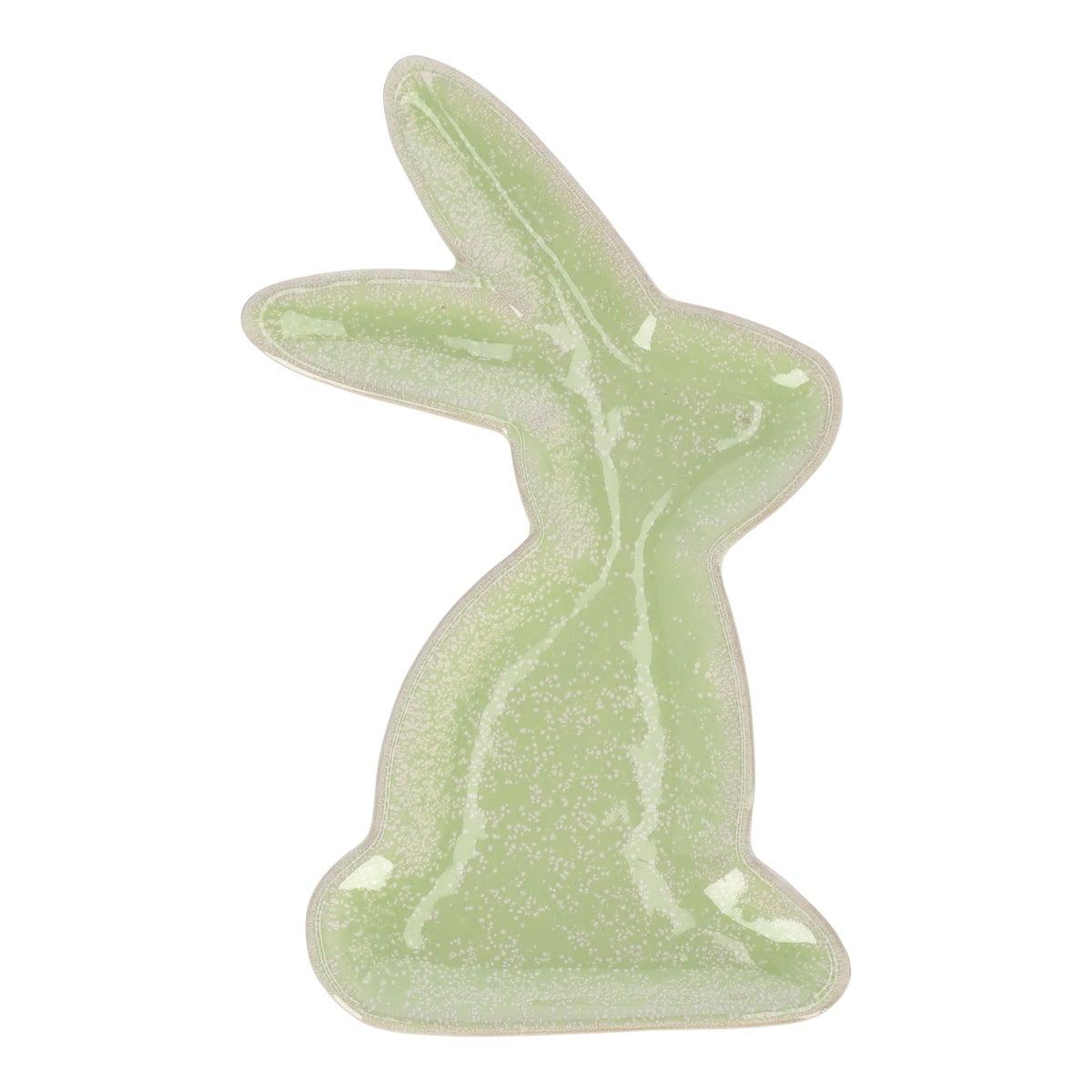Plaat konijn groen 17 cm Plaat konijn groen 17 cm