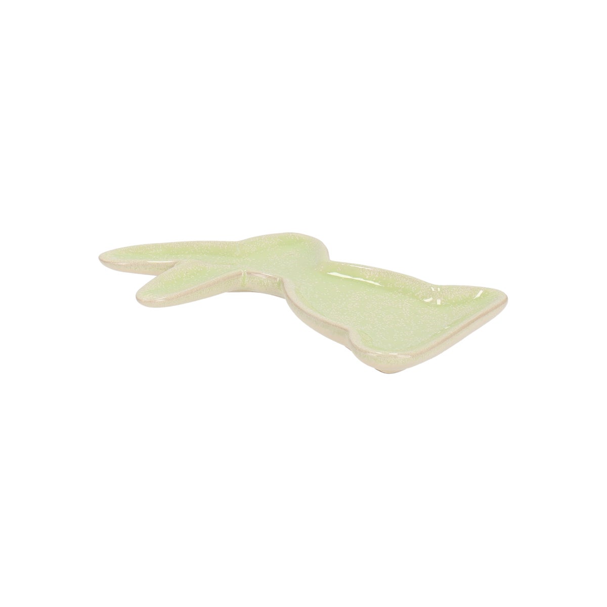 Plaat konijn groen 17 cm Plaat konijn groen 17 cm