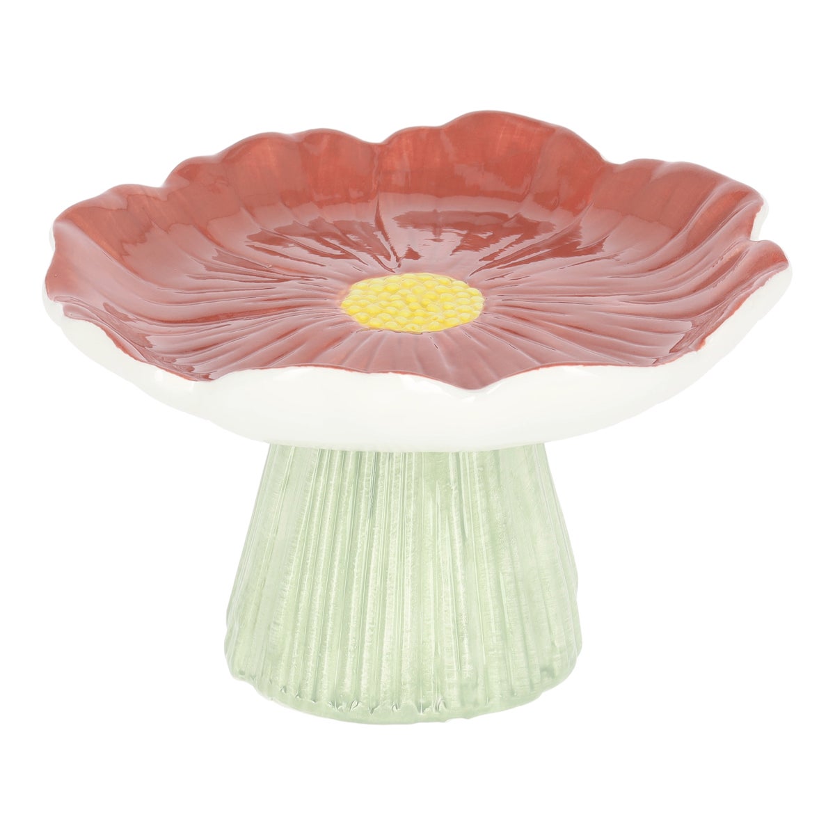 Plateau bloem roze 10 cm Plateau bloem roze 10 cm