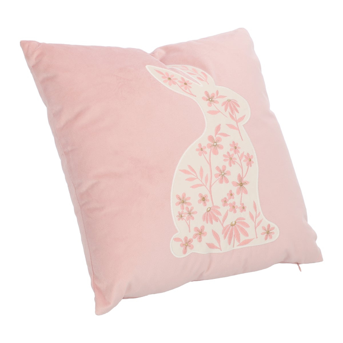 Kussen 45 x 45 cm konijn roze Kussen 45 x 45 cm konijn roze