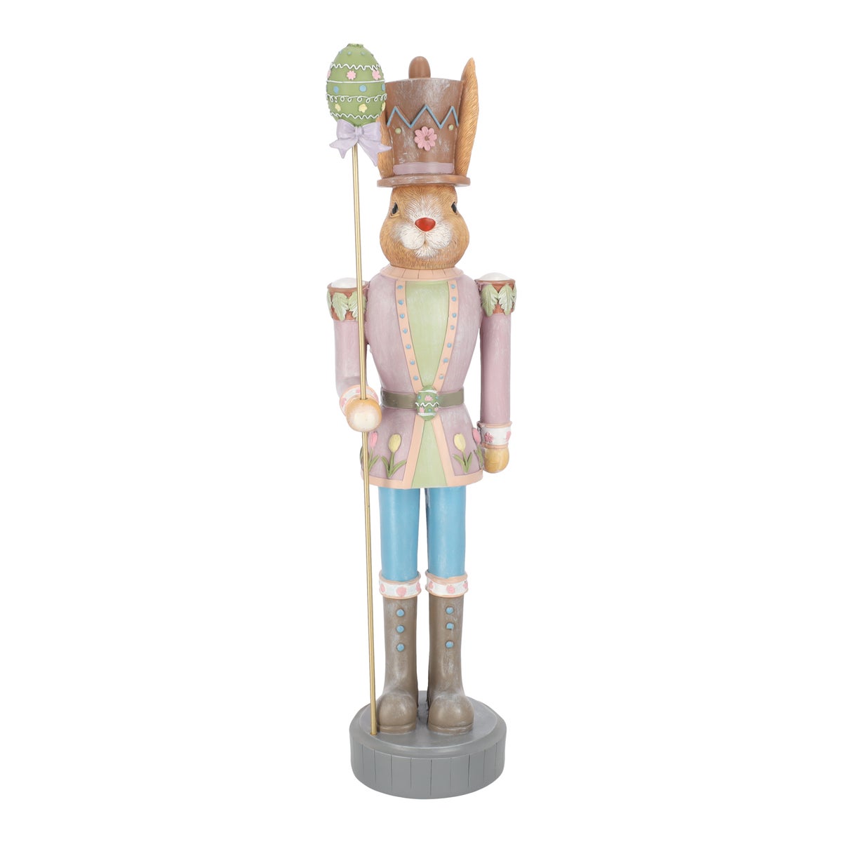 Notenkraker konijn roze 57 cm Notenkraker konijn roze 57 cm