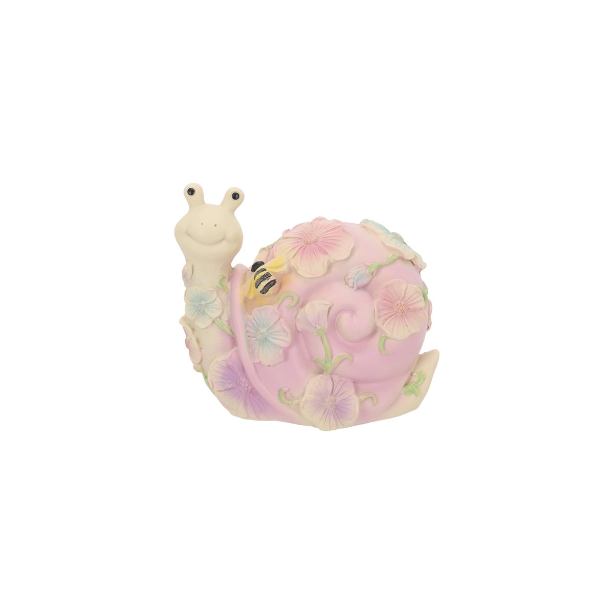 Slak decoratie bloemen 13 cm Slak decoratie bloemen 13 cm