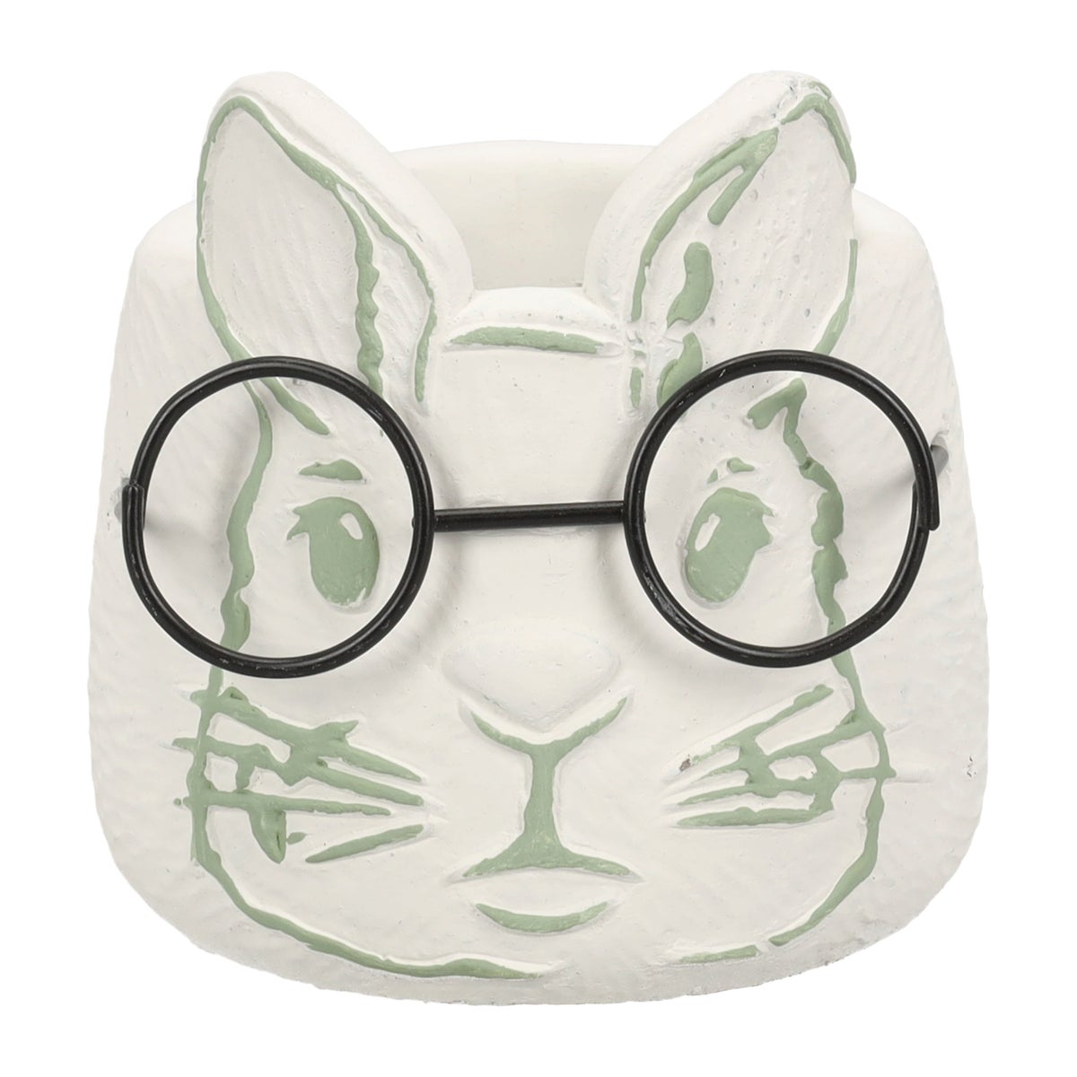 Bloempot konijn pastel 9x10cm Bloempot konijn pastel 9x10cm