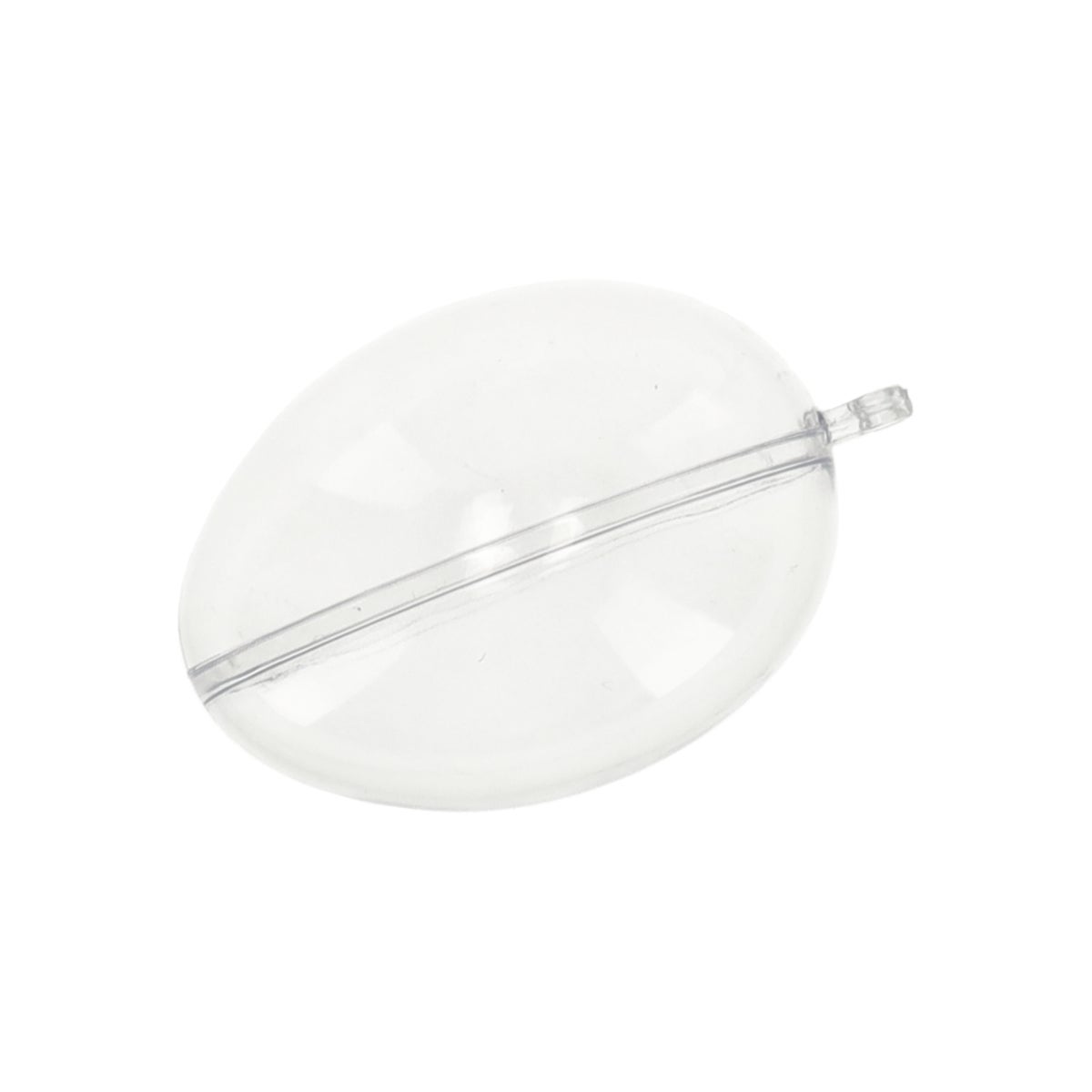 Ei plastic 6 cm vulbaar Ei plastic 6 cm vulbaar