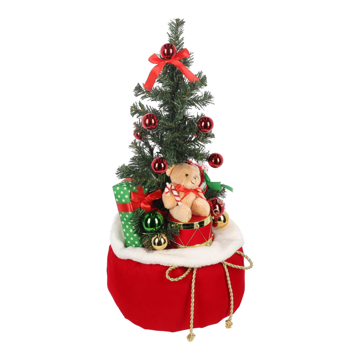 Kerstboom met beer 63 cm LED-warm wit Kerstboom met beer 63 cm LED-warm wit
