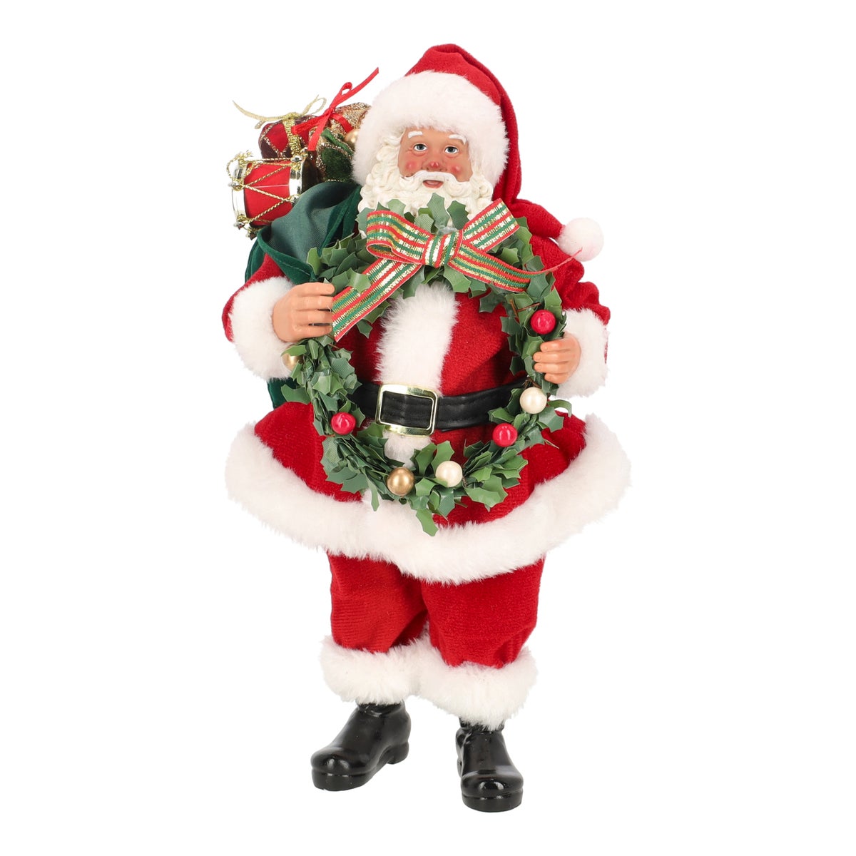 Kerstman 28 cm krans Kerstman 28 cm krans