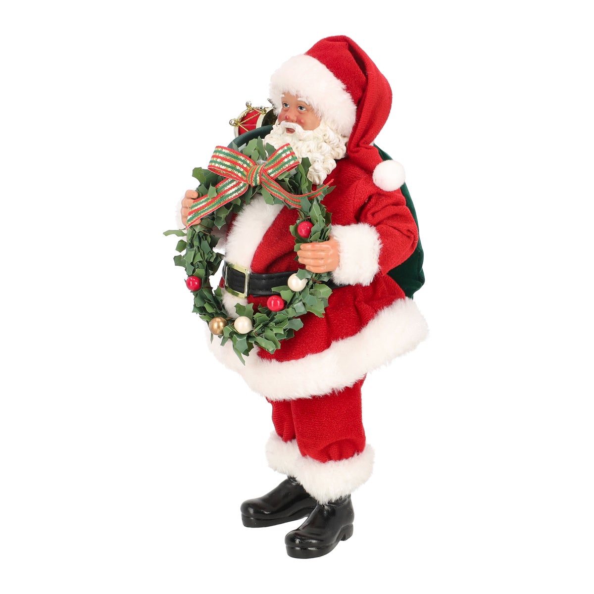 Kerstman 28 cm krans Kerstman 28 cm krans