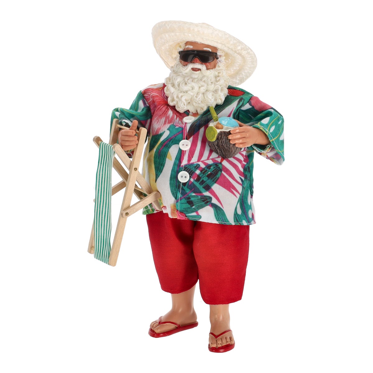 Kerstman 28 cm zomer Kerstman 28 cm zomer