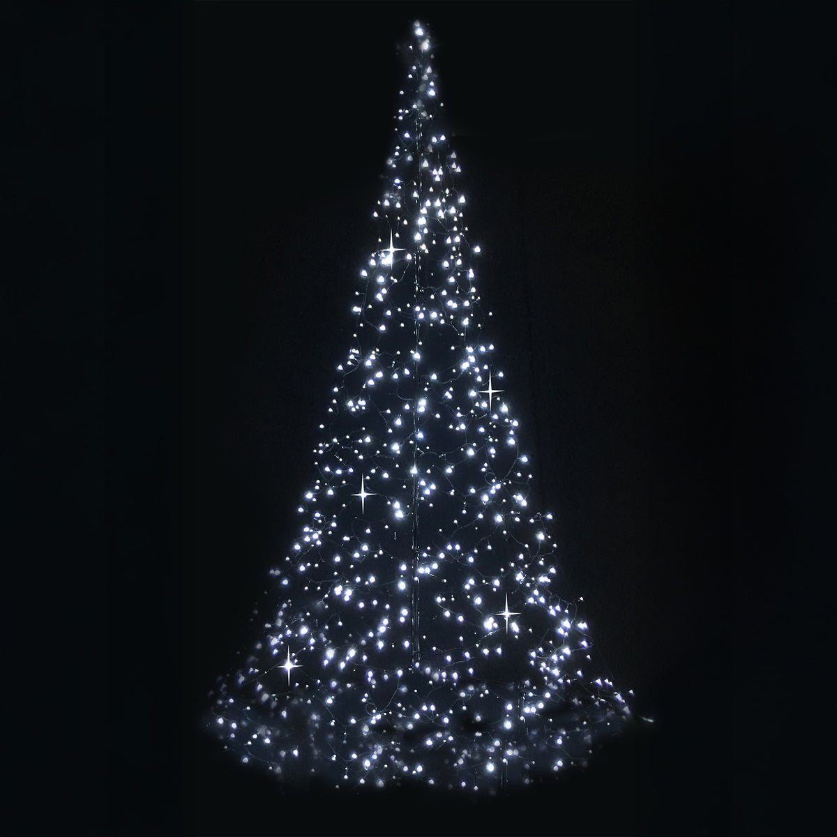 Kerstboom wit twinkle Kerstboom wit twinkle