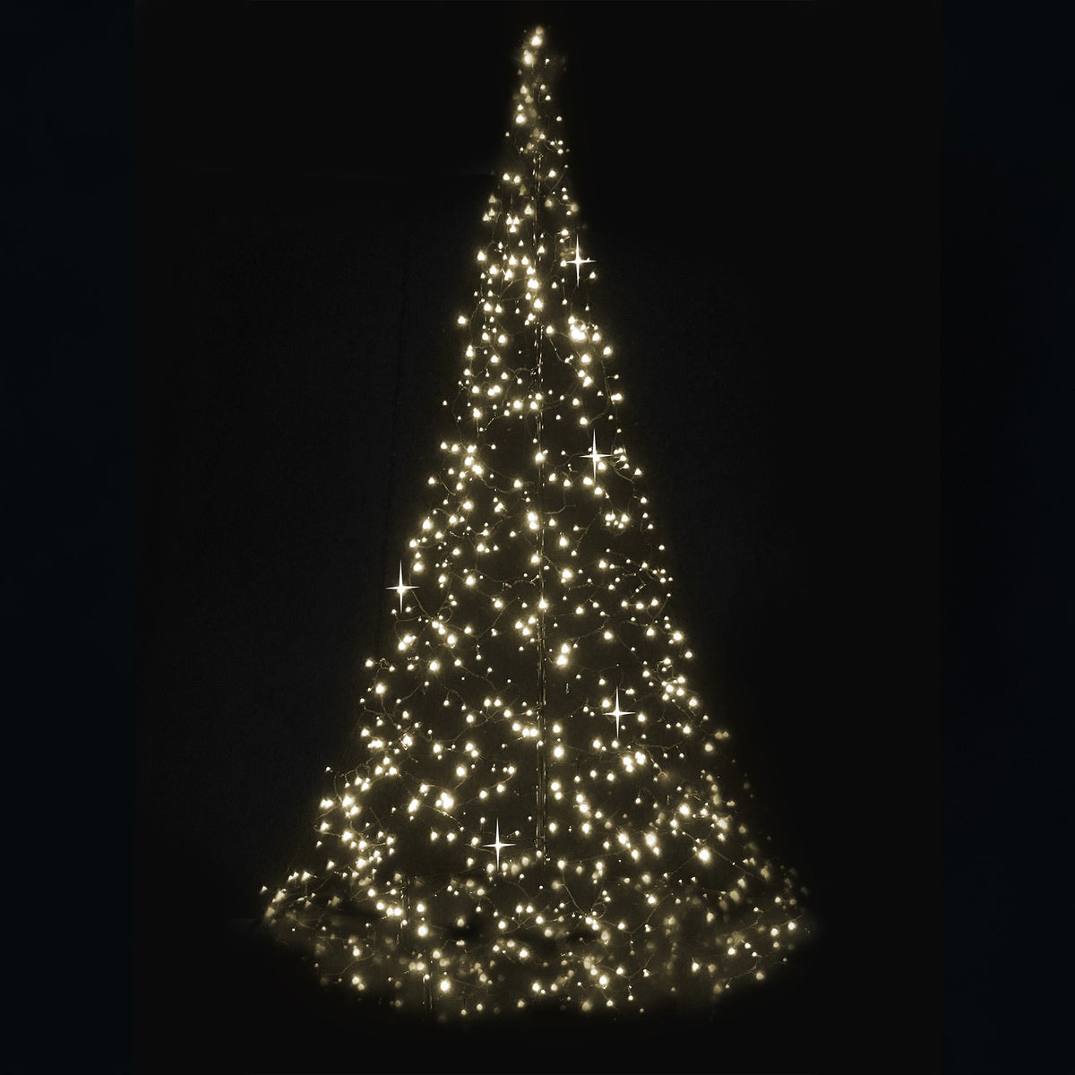 Kerstboom w-wit twinkle Kerstboom w-wit twinkle