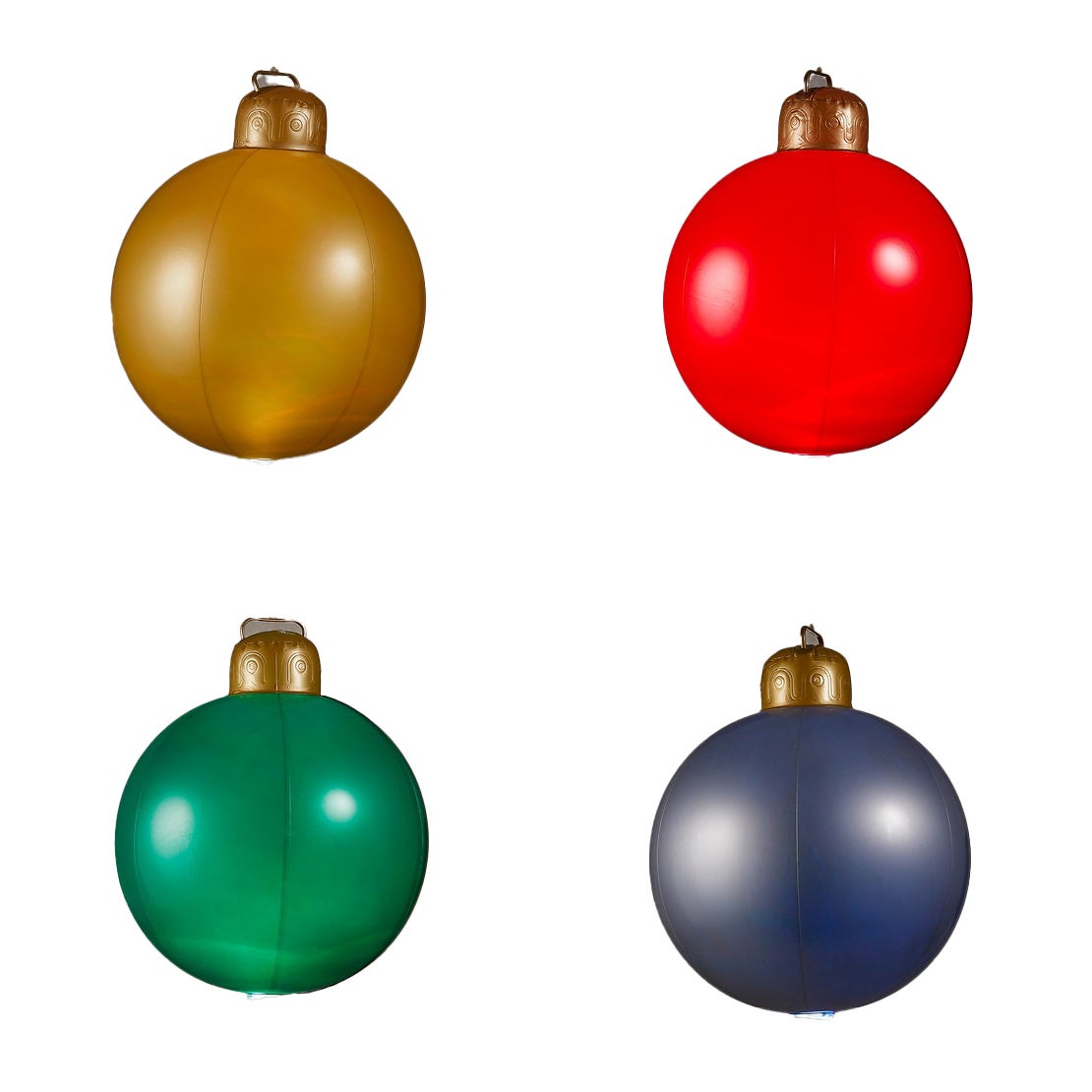 Kerstbal opblaasbaar 40 cm Kerstbal opblaasbaar 40 cm