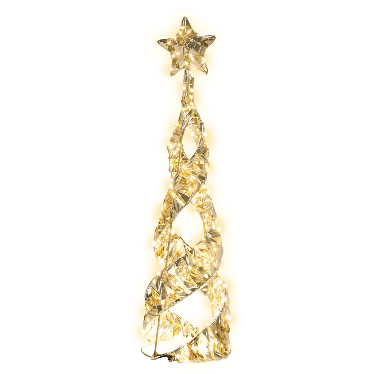 Cone met ster ottawa 60cm 300LED-ww Cone met ster ottawa 60cm 300LED-ww