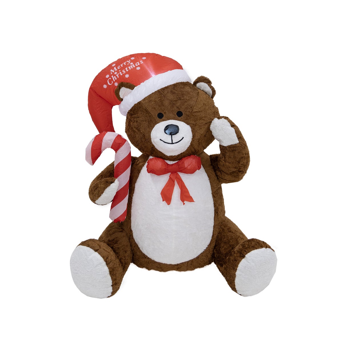 Kerstbeer opblaasbaar 120cm Kerstbeer opblaasbaar 120cm