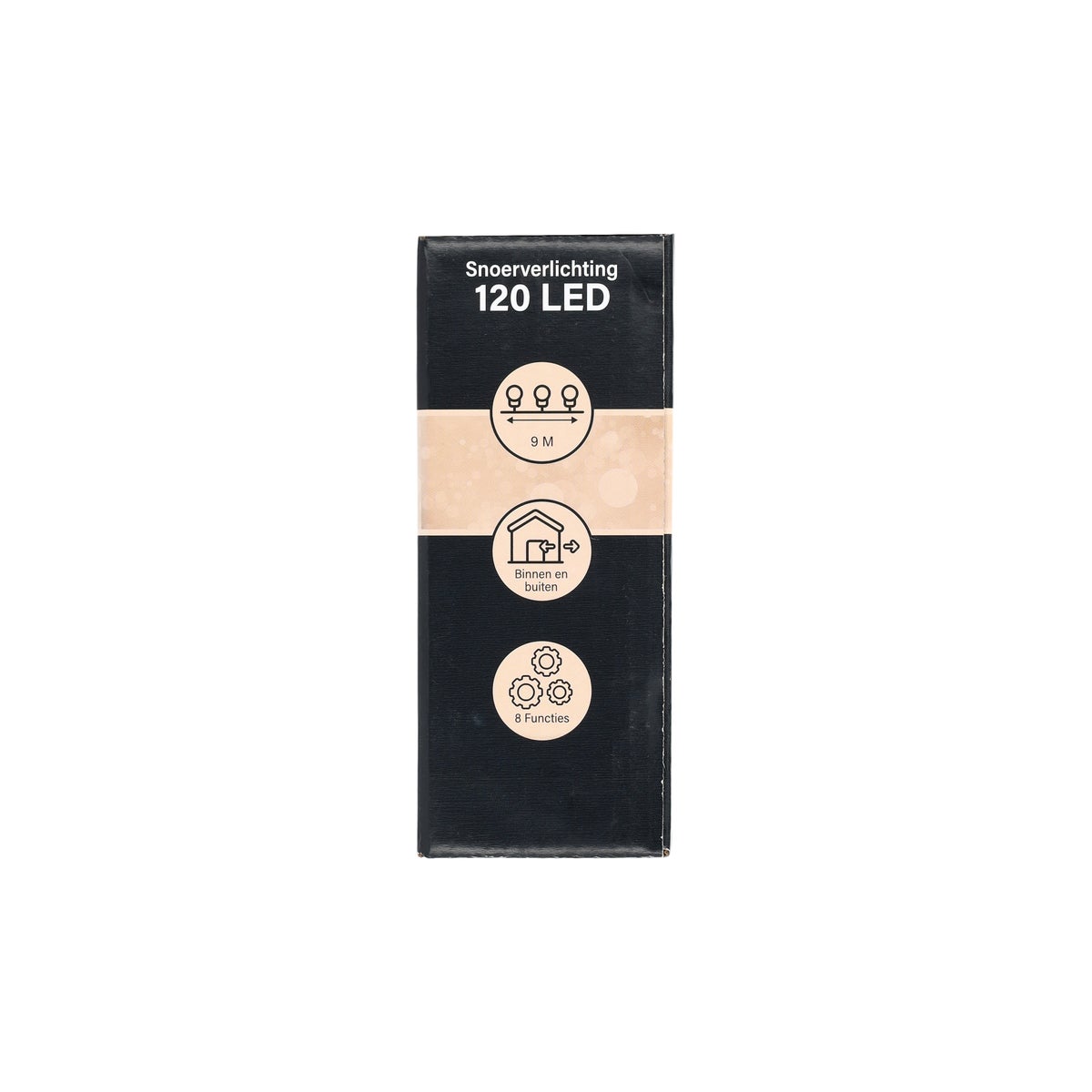Verlichting 120 LED met functie classic gold Verlichting 120 LED met functie classic gold