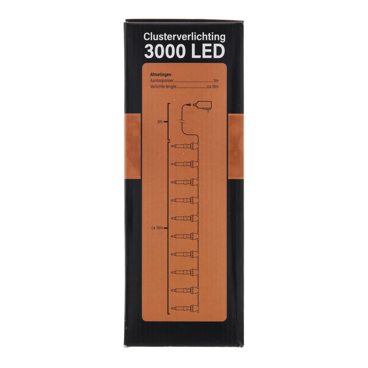 Verlichting cluster 3000 LED classic gold Verlichting cluster 3000 LED classic gold