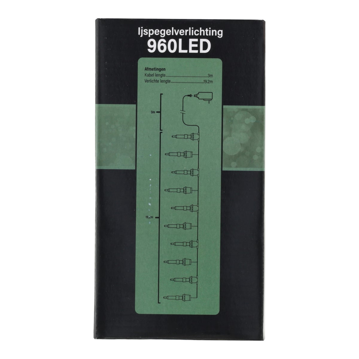 Ijspegelverlichting 960 LED warm wit Ijspegelverlichting 960 LED warm wit