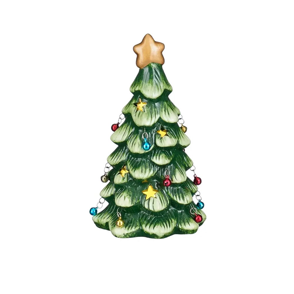 Boom deco groen LED 18 cm Boom deco groen LED 18 cm