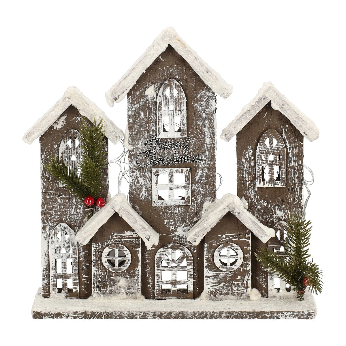 Kersthuis 10 LED Kersthuis 10 LED