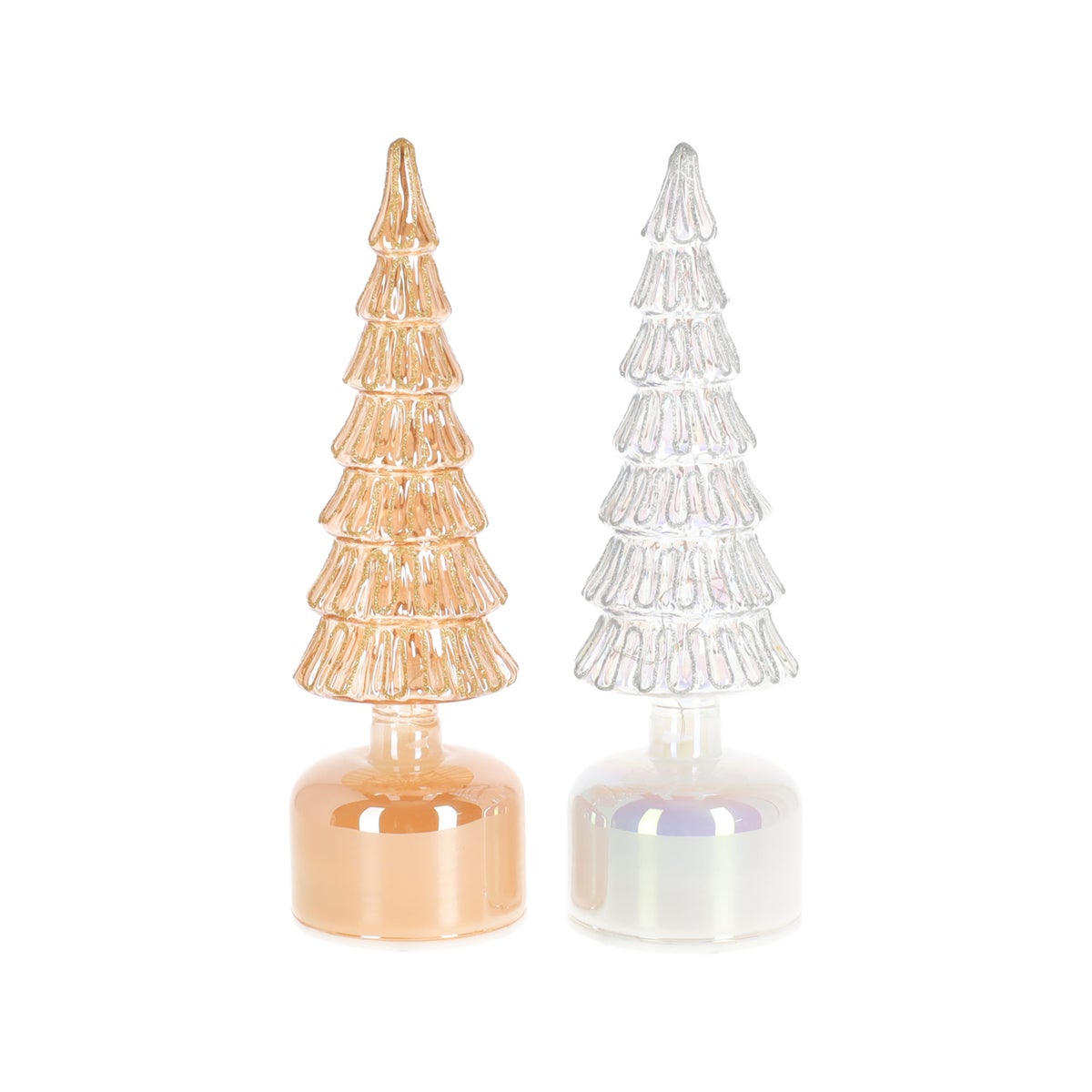 Kerstboom LED 33 cm goud of wit Kerstboom LED 33 cm goud of wit