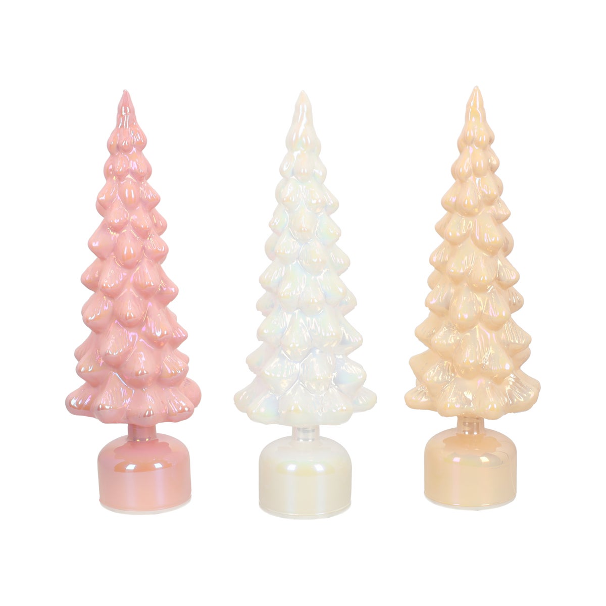 Kerstboom LED 40 cm roze, wit of goud Kerstboom LED 40 cm roze, wit of goud