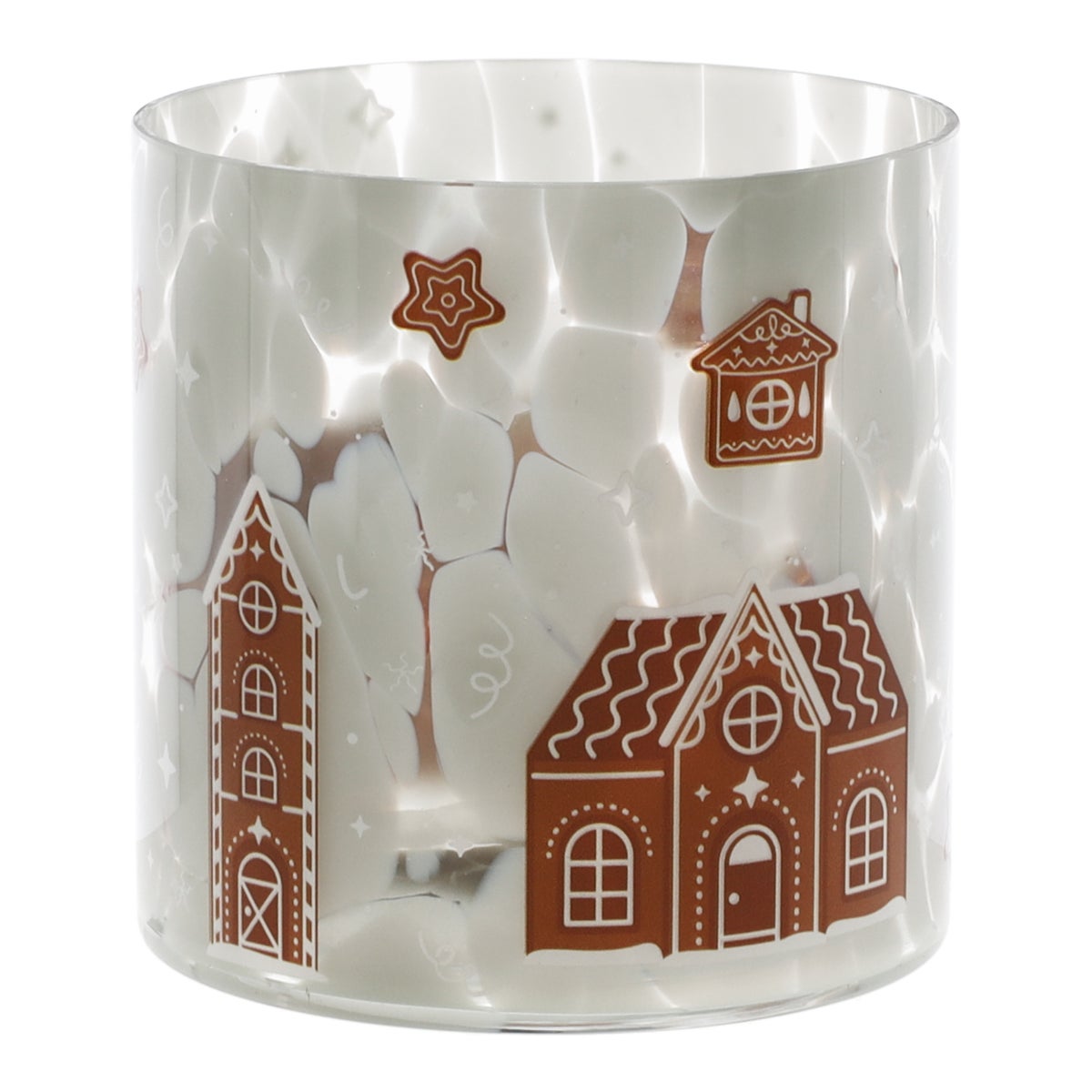 Theelichthouder gingerbread-huis Theelichthouder gingerbread-huis