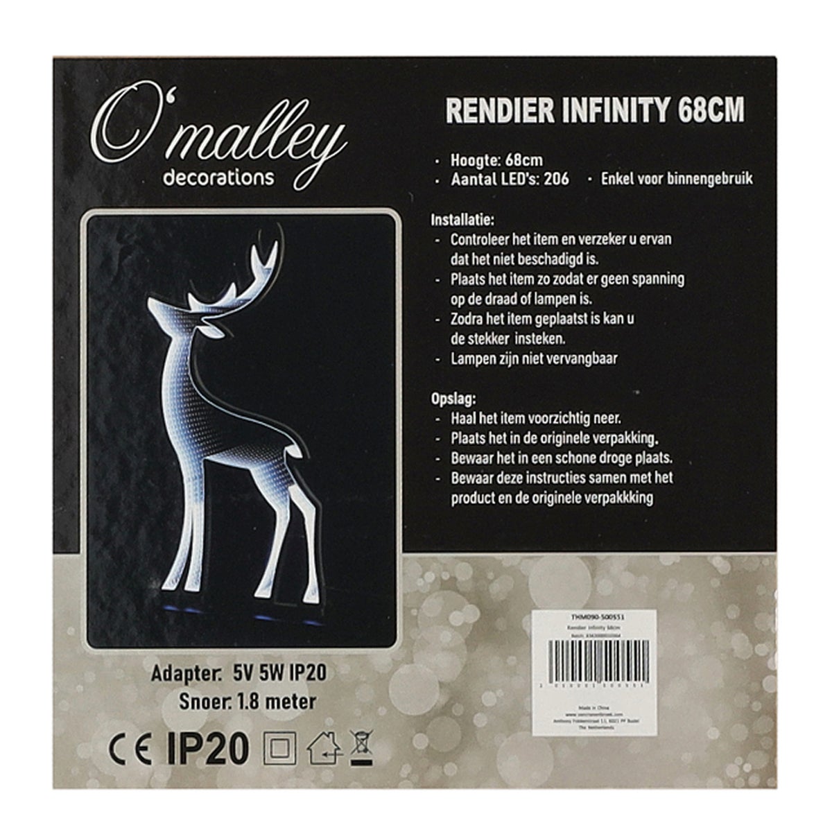 Rendier infinity 68 cm Rendier infinity 68 cm