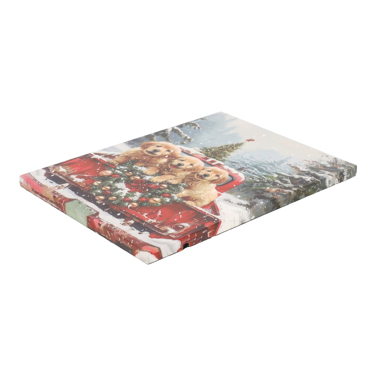 Schilderij Truck hond LED 30 x 40 cm Schilderij Truck hond LED 30 x 40 cm