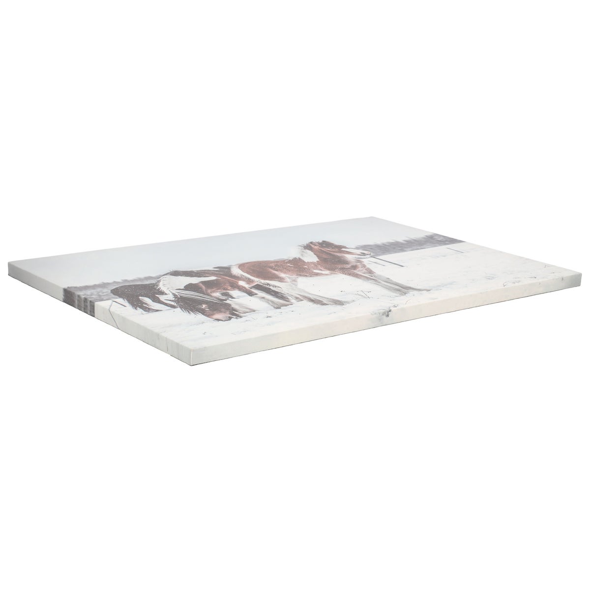 Schilderij LED paarden 60 x 40 cm Schilderij LED paarden 60 x 40 cm