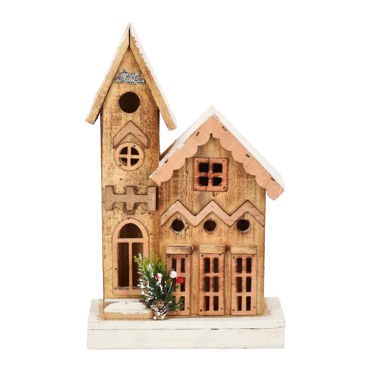 Huis kerst 38 cm 5 LED Huis kerst 38 cm 5 LED