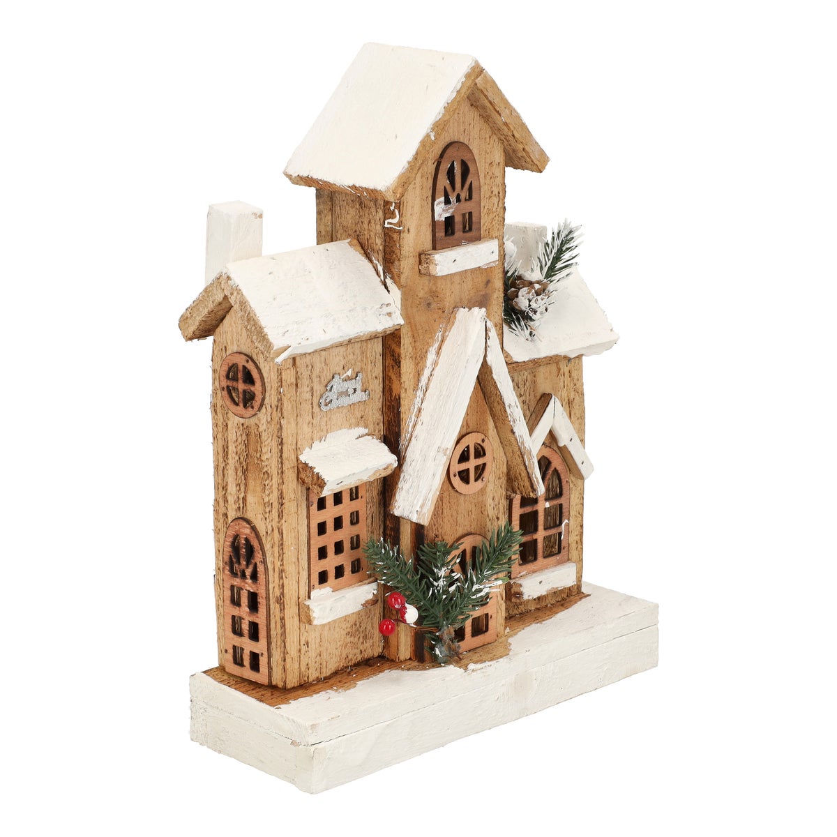 Huis kerst 33 cm 10 LED Huis kerst 33 cm 10 LED