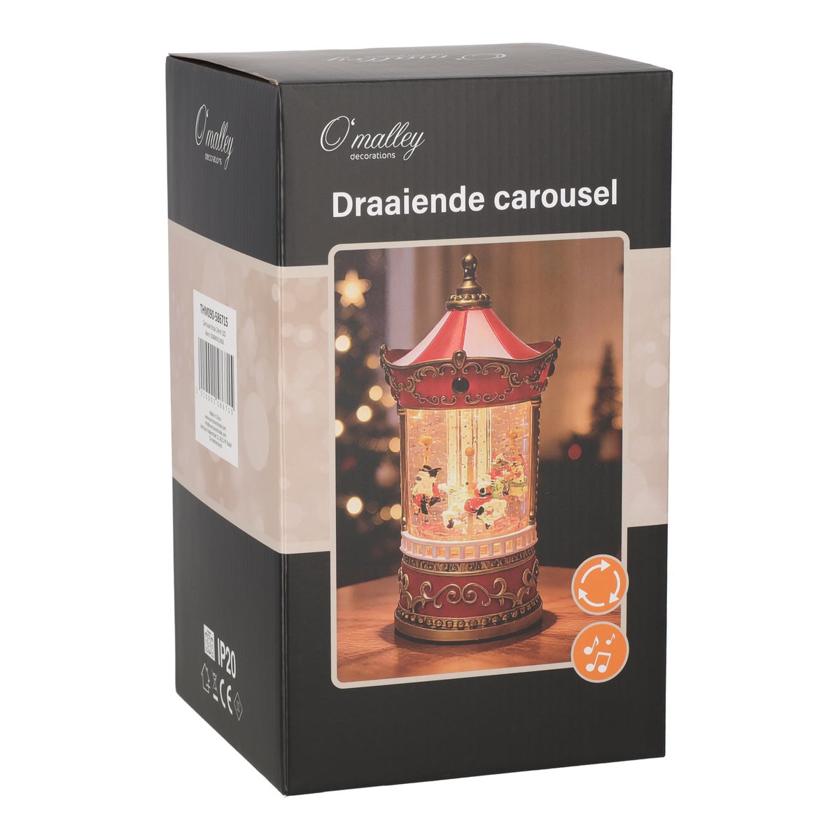 Carousel Draaiend 24 cm LED Carousel Draaiend 24 cm LED