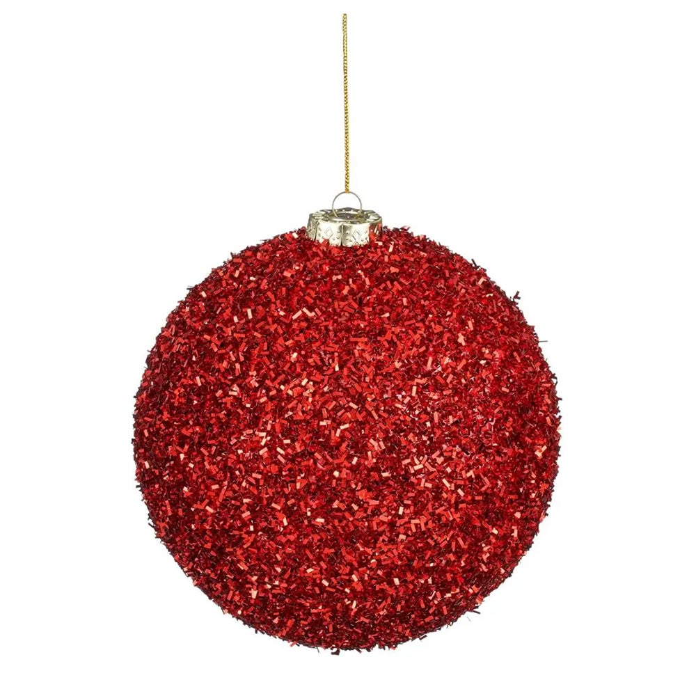 Kerstbal onbreekbaar rood 20 cm Kerstbal onbreekbaar rood 20 cm