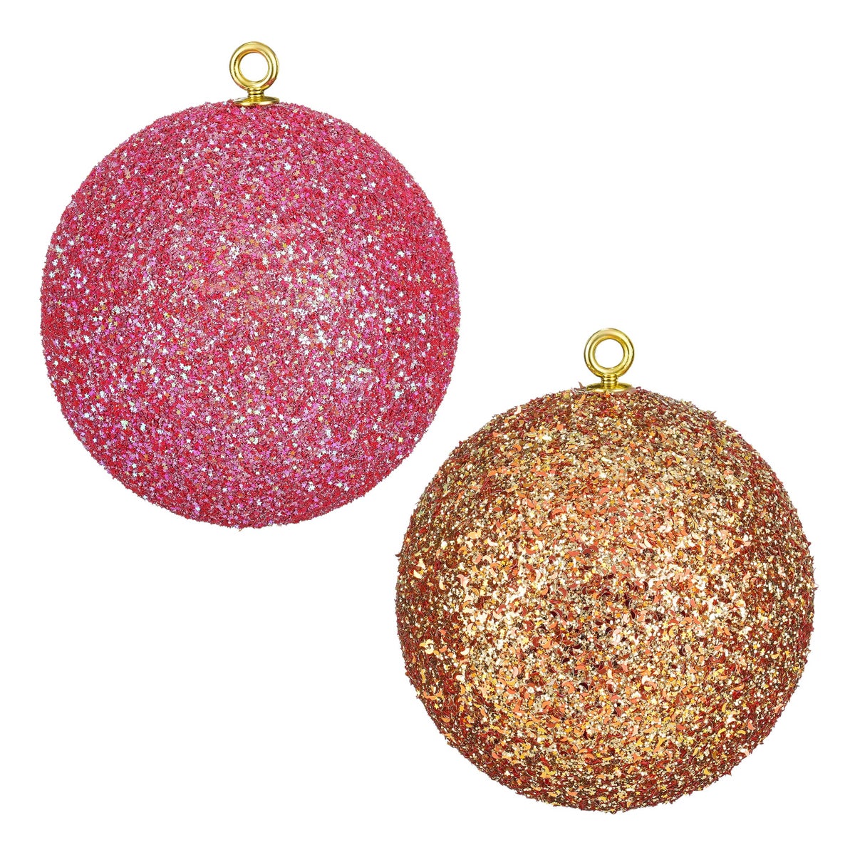 Kerstbal onbreekbaar fuchsia koper Kerstbal onbreekbaar fuchsia koper