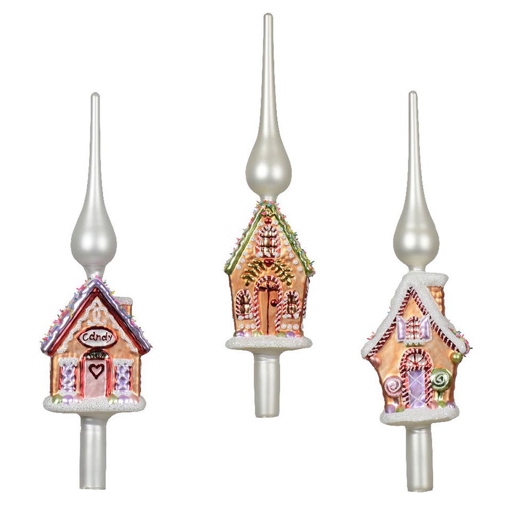 Piek glas huis 31 cm Piek glas huis 31 cm