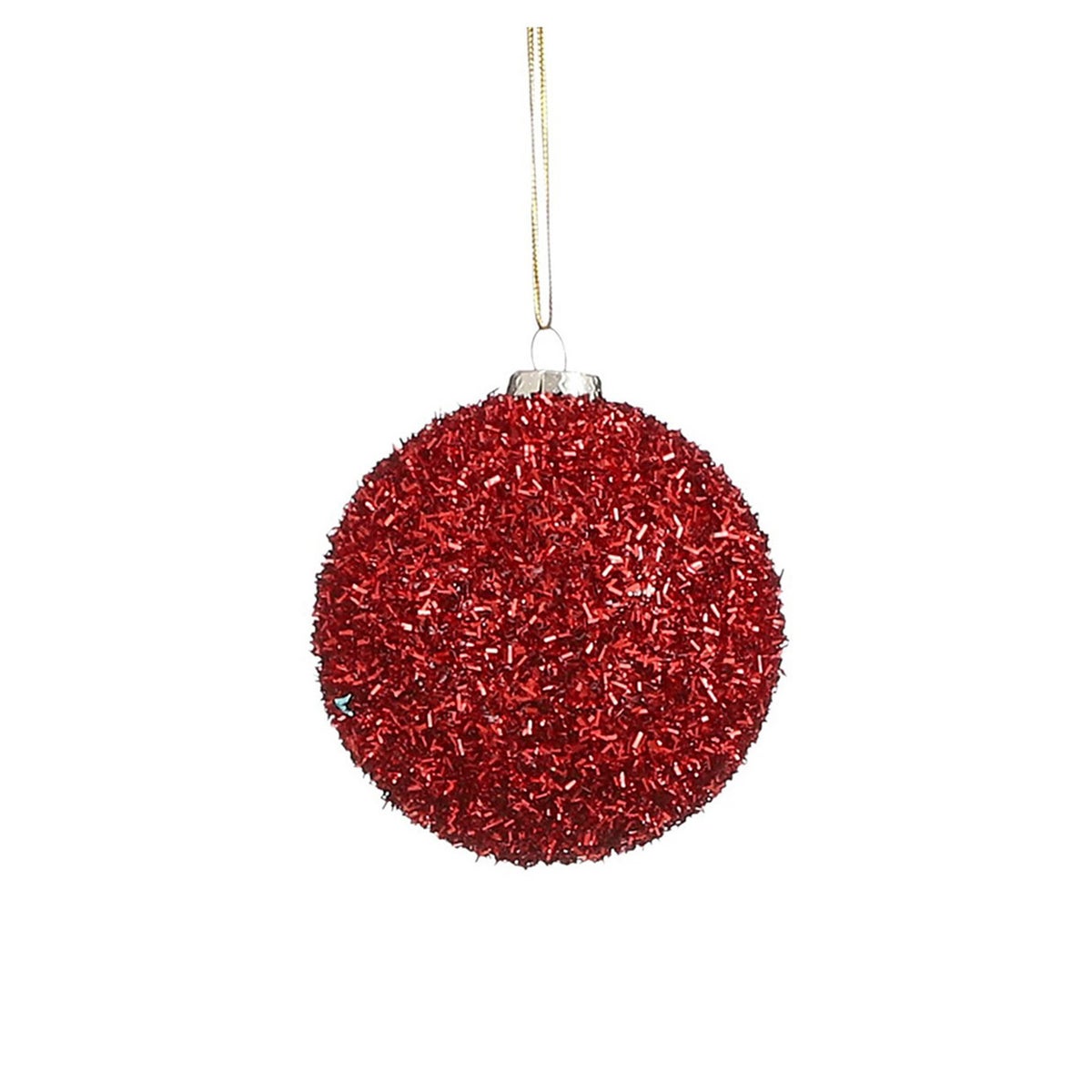 Kerstbal onbreekbaar rood 8cm Kerstbal onbreekbaar rood 8cm