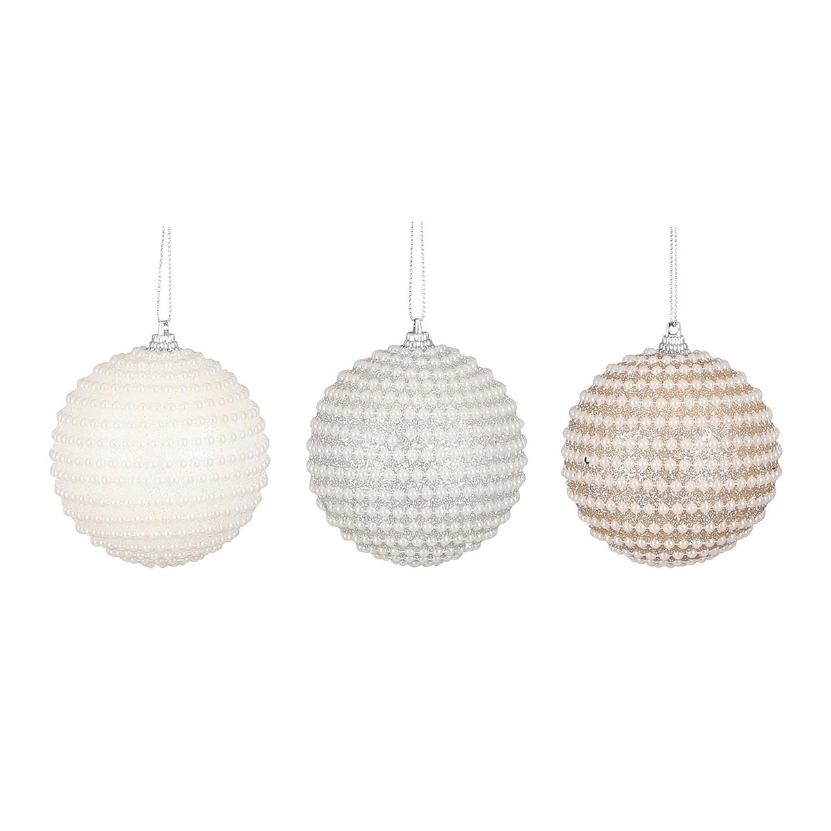 Kerstbal motief 8cm Kerstbal motief 8cm