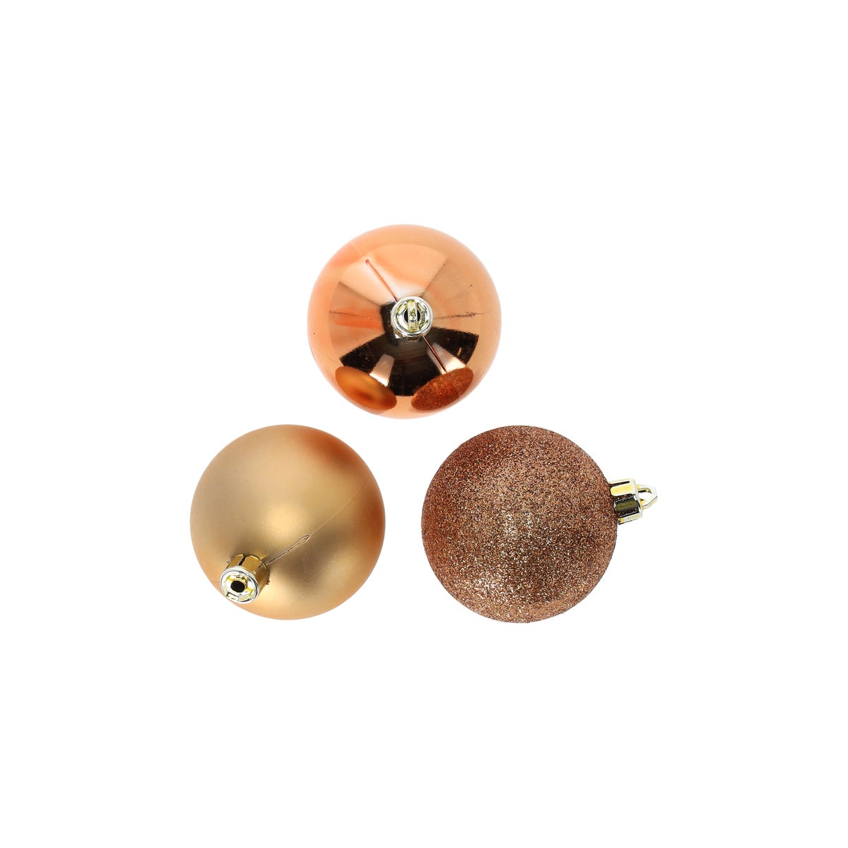 Kerstbal mix koker soft copper Kerstbal mix koker soft copper