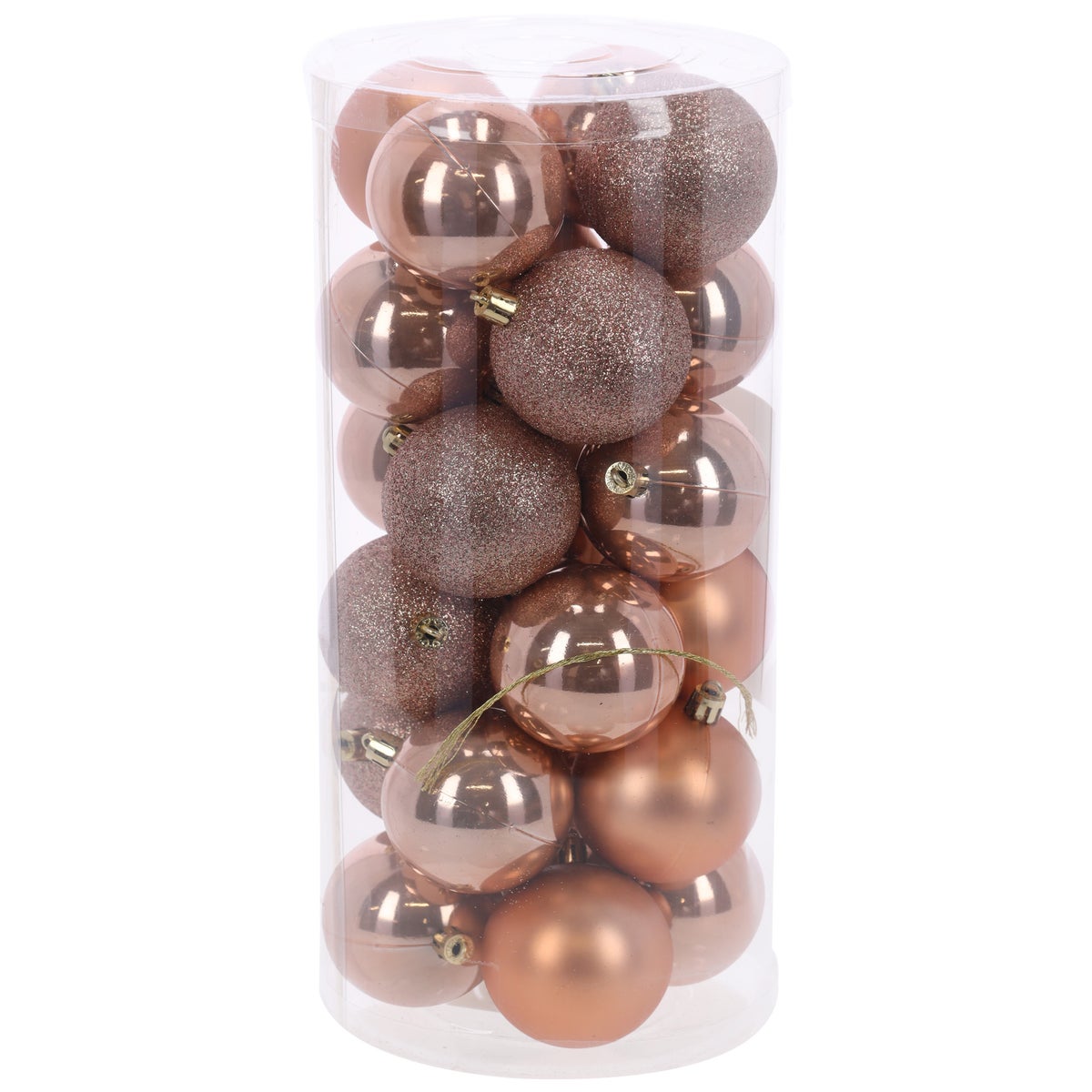 Kerstbal mix koker sparkling rose Kerstbal mix koker sparkling rose