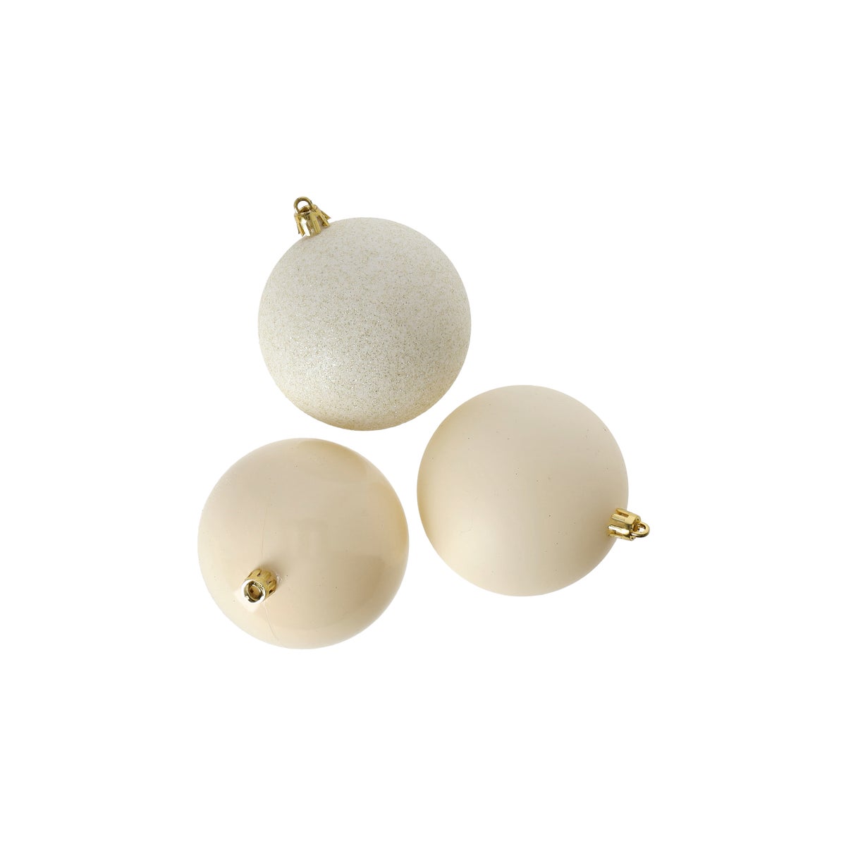 Kerstbal mix koker whool white Kerstbal mix koker whool white