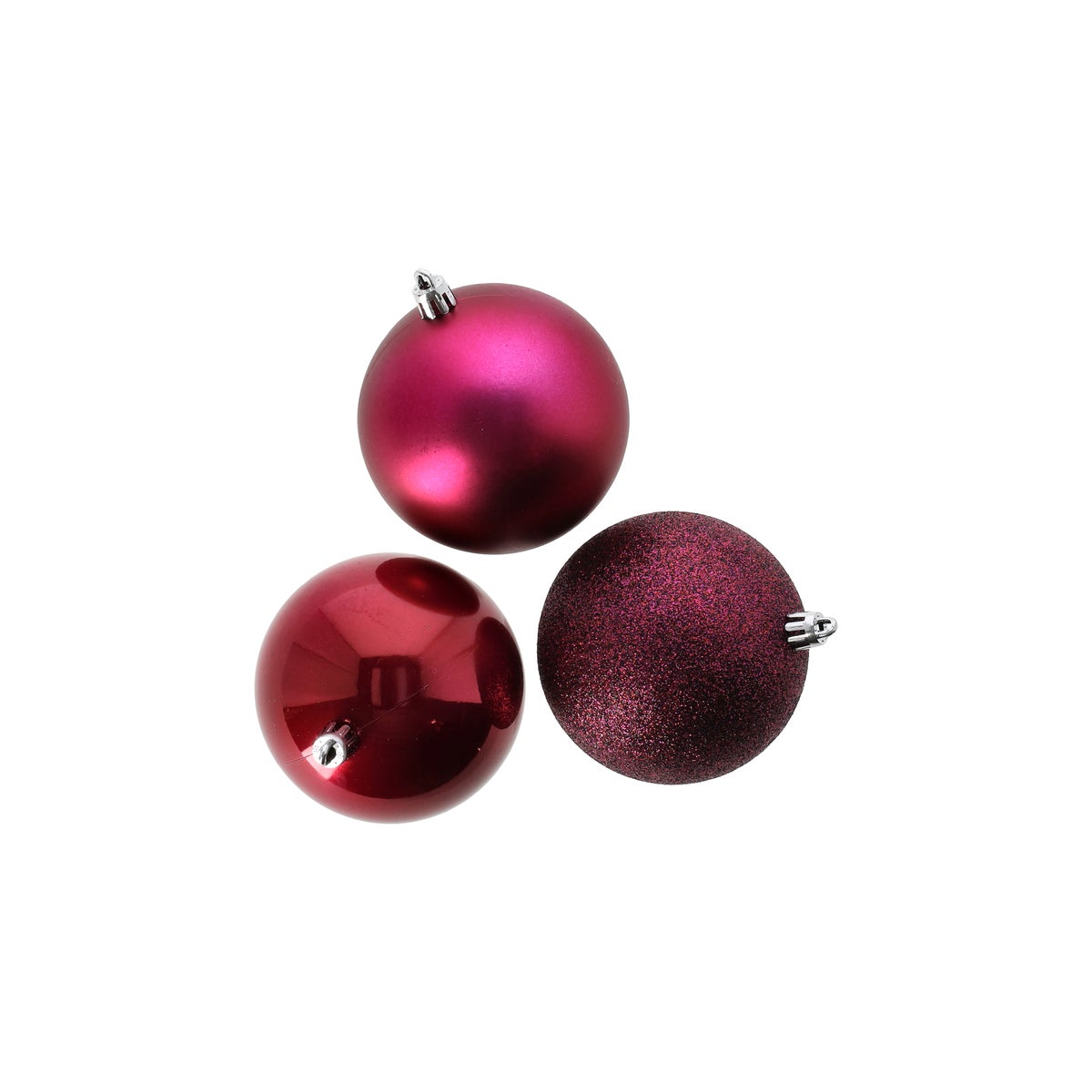 Kerstbal 3cm mix koker 14st festive pink Kerstbal 3cm mix koker 14st festive pink