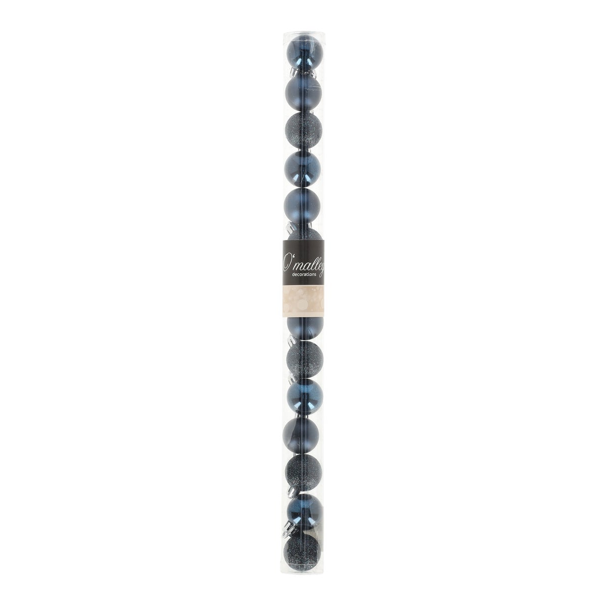 Kerstbal 3 cm mix tube 14 stuks night blue Kerstbal 3 cm mix tube 14 stuks night blue