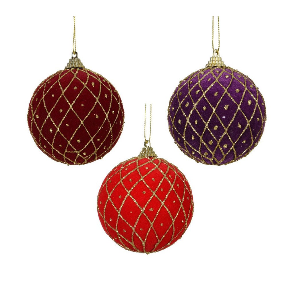 Kerstbal foam 8 cm Kerstbal foam 8 cm