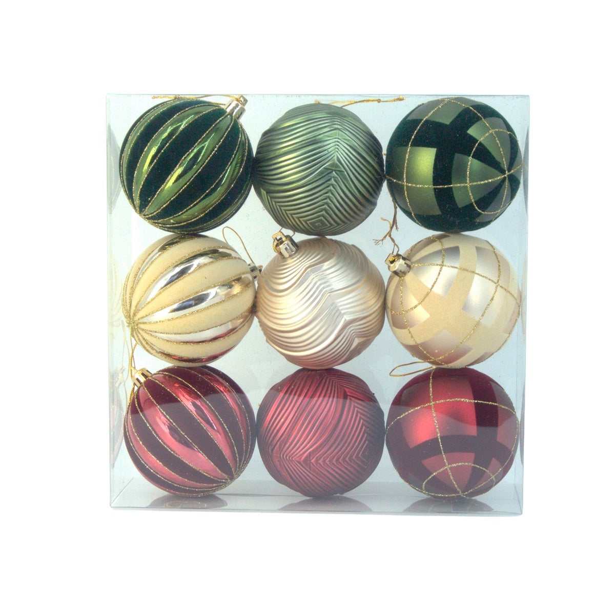Weihnachtskugelset Forest 9 Stück Weihnachtskugelset Forest 9 Stück