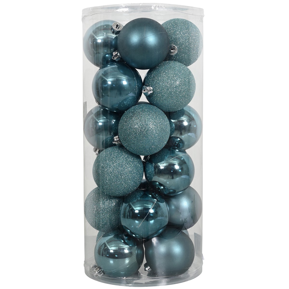 Kerstbal mix koker blauw Kerstbal mix koker blauw