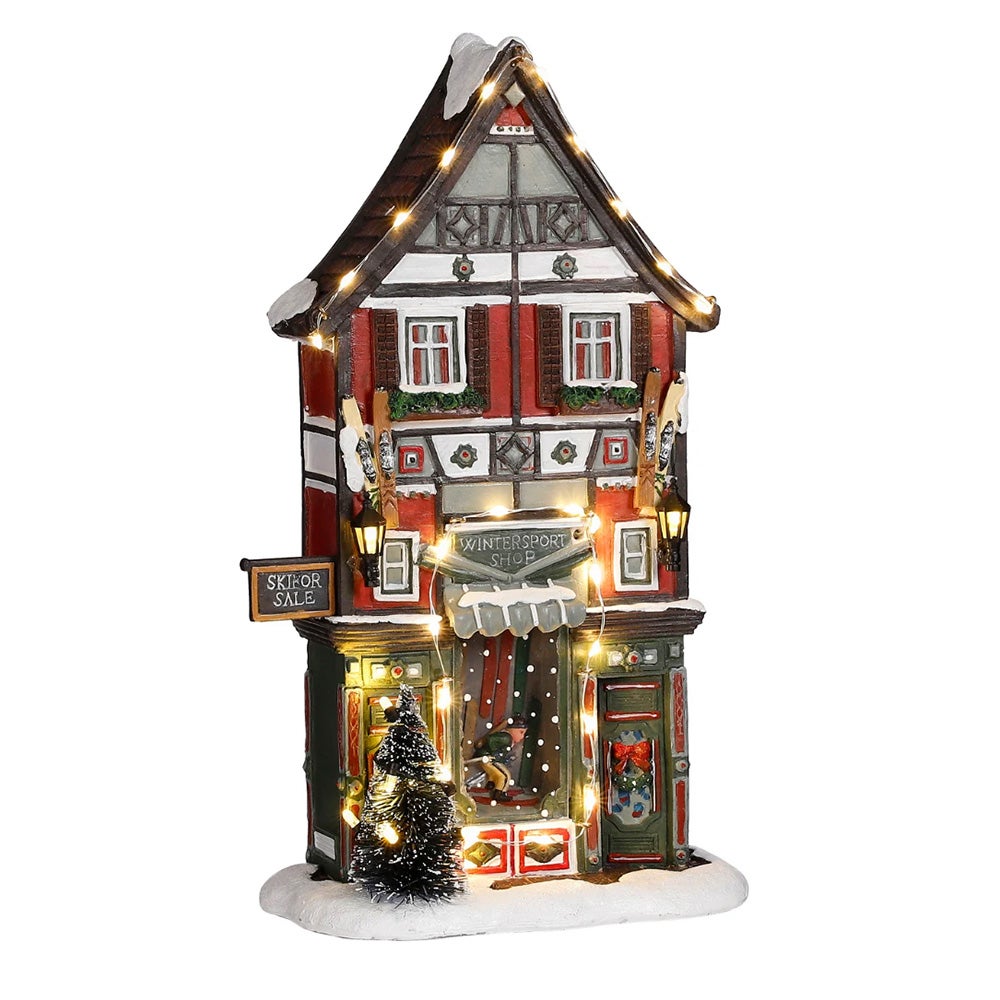 Kerstdorp Skiwinkel 17 x 8 x 28 cm Kerstdorp Skiwinkel 17 x 8 x 28 cm