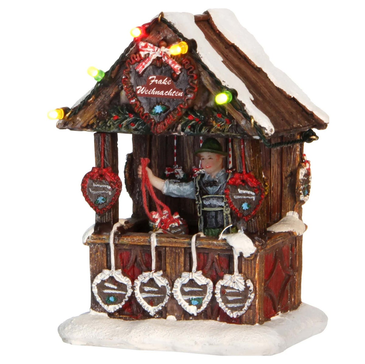 Kerstdorp Marktkraam 8 x 7x11 cm Kerstdorp Marktkraam 8 x 7x11 cm