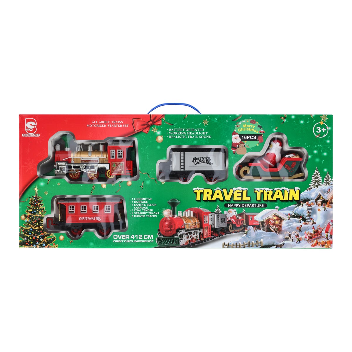 Trein X-mas Santa express 412 cm Trein X-mas Santa express 412 cm