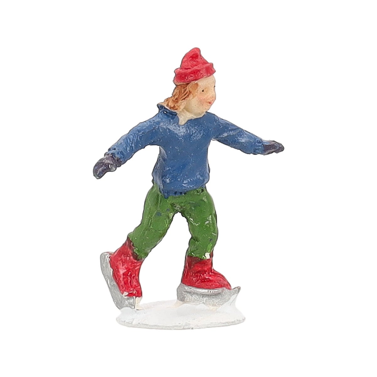 Kerstdorp schaatsers Kerstdorp schaatsers