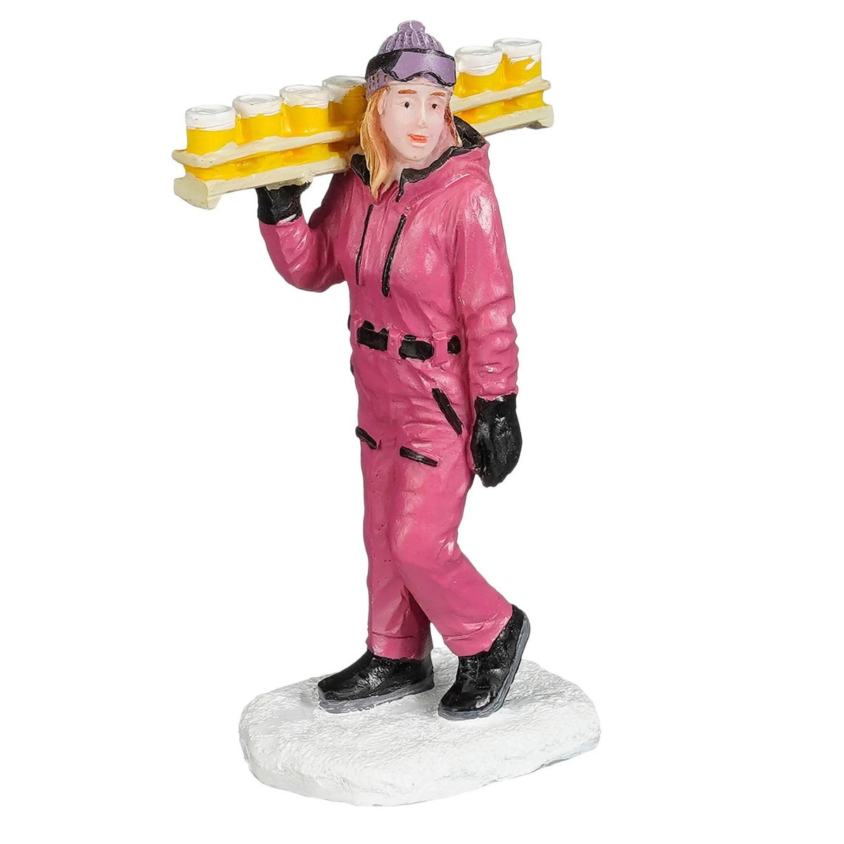 Kerstdorp Bier vrouw 2 Kerstdorp Bier vrouw 2